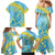 Saint Lucia Cricket Personalized Family Matching Mermaid Dress and Hawaiian Shirt The Roaring King - Wonder Print Shop