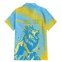 Saint Lucia Cricket Personalized Family Matching Mermaid Dress and Hawaiian Shirt The Roaring King - Wonder Print Shop