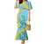 Saint Lucia Cricket Personalized Family Matching Mermaid Dress and Hawaiian Shirt The Roaring King - Wonder Print Shop