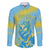 Saint Lucia Cricket Personalized Family Matching Off The Shoulder Long Sleeve Dress and Hawaiian Shirt The Roaring King - Wonder Print Shop