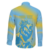 Saint Lucia Cricket Personalized Family Matching Off The Shoulder Long Sleeve Dress and Hawaiian Shirt The Roaring King - Wonder Print Shop