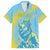 Saint Lucia Cricket Personalized Family Matching Short Sleeve Bodycon Dress and Hawaiian Shirt The Roaring King - Wonder Print Shop