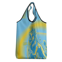 Saint Lucia Cricket Personalized Grocery Bag The Roaring King - Wonder Print Shop