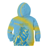 Saint Lucia Cricket Personalized Kid Hoodie The Roaring King - Wonder Print Shop