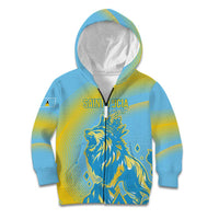 Saint Lucia Cricket Personalized Kid Hoodie The Roaring King - Wonder Print Shop