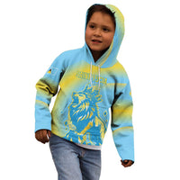 Saint Lucia Cricket Personalized Kid Hoodie The Roaring King - Wonder Print Shop