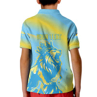 Saint Lucia Cricket Personalized Kid Polo Shirt The Roaring King - Wonder Print Shop
