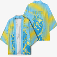 Saint Lucia Cricket Personalized Kimono The Roaring King - Wonder Print Shop