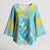 Saint Lucia Cricket Personalized Kimono Sleeve Blouse The Roaring King - Wonder Print Shop