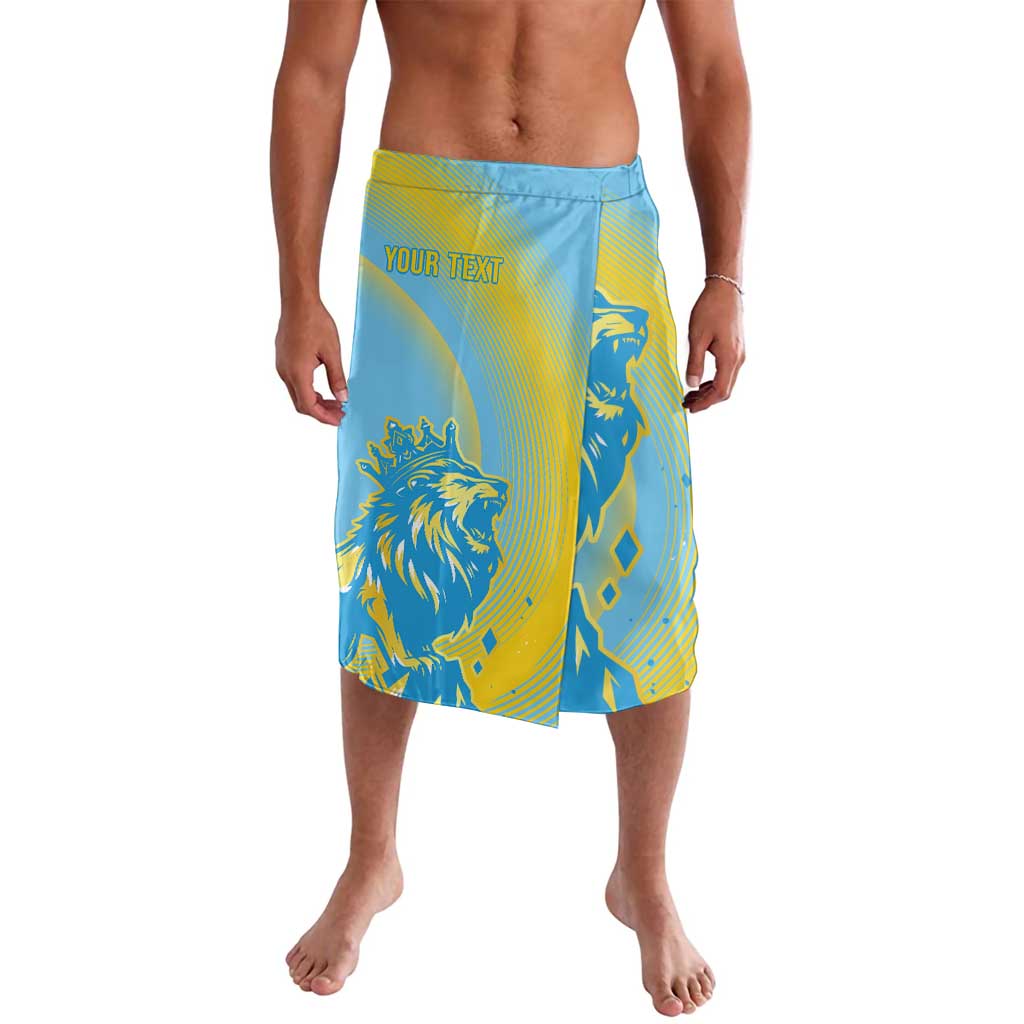 Saint Lucia Cricket Personalized Lavalava The Roaring King - Wonder Print Shop