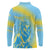 Saint Lucia Cricket Personalized Long Sleeve Polo Shirt The Roaring King - Wonder Print Shop