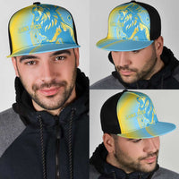 Saint Lucia Cricket Mesh Trucker Cap The Roaring King - Wonder Print Shop