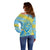 Saint Lucia Cricket Personalized Off Shoulder Sweater The Roaring King - Wonder Print Shop