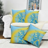 Saint Lucia Cricket Personalized Pillow Cover The Roaring King - Wonder Print Shop