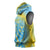 Saint Lucia Cricket Personalized Sleeveless Hoodie The Roaring King - Wonder Print Shop