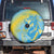 Saint Lucia Cricket Personalized Spare Tire Cover The Roaring King - Wonder Print Shop