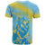 Saint Lucia Cricket Personalized T Shirt The Roaring King - Wonder Print Shop