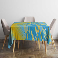 Saint Lucia Cricket Personalized Tablecloth The Roaring King - Wonder Print Shop