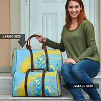 Saint Lucia Cricket Personalized Travel Bag The Roaring King - Wonder Print Shop