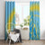Saint Lucia Cricket Personalized Window Curtain The Roaring King - Wonder Print Shop