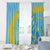 Saint Lucia Cricket Personalized Window Curtain The Roaring King - Wonder Print Shop