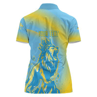 Saint Lucia Cricket Personalized Women Polo Shirt The Roaring King - Wonder Print Shop