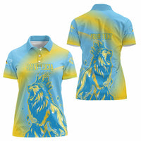 Saint Lucia Cricket Personalized Women Polo Shirt The Roaring King - Wonder Print Shop
