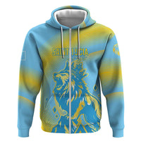 Saint Lucia Cricket Personalized Zip Hoodie The Roaring King - Wonder Print Shop