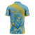 Saint Lucia Cricket Personalized Zipper Polo Shirt The Roaring King - Wonder Print Shop