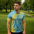 Saint Lucia Cricket Personalized Zipper Polo Shirt The Roaring King - Wonder Print Shop