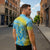 Saint Lucia Cricket Personalized Zipper Polo Shirt The Roaring King - Wonder Print Shop