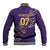 Trinbago Cricket Custom Baseball Jacket TKR Quadruple Champion - Wonder Print Shop