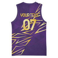 Trinbago Cricket Custom Basketball Jersey TKR Quadruple Champion - Wonder Print Shop