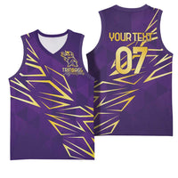 Trinbago Cricket Custom Basketball Jersey TKR Quadruple Champion - Wonder Print Shop