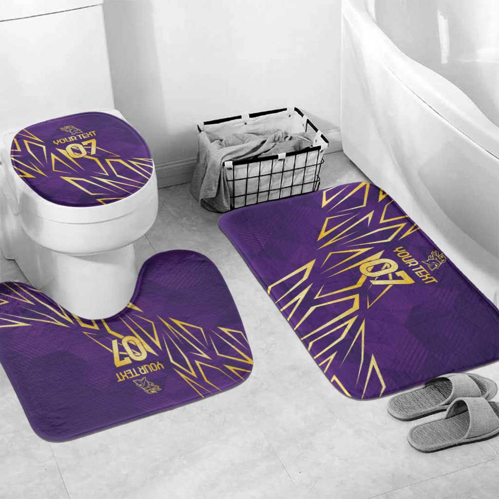 Trinbago Cricket Custom Bathroom Set TKR Quadruple Champion - Wonder Print Shop
