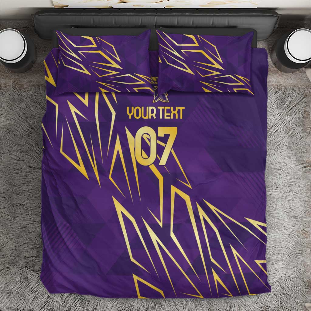 Trinbago Cricket Custom Bedding Set TKR Quadruple Champion - Wonder Print Shop