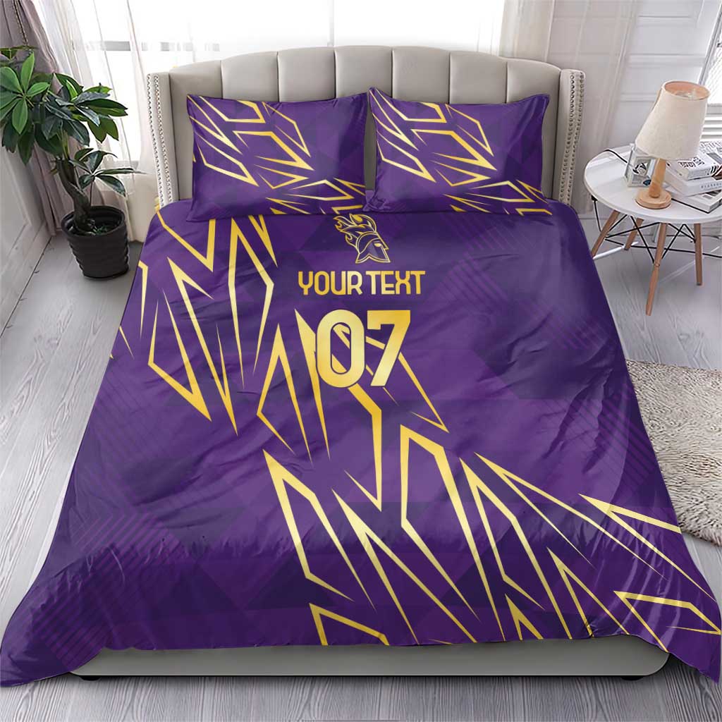 Trinbago Cricket Custom Bedding Set TKR Quadruple Champion - Wonder Print Shop