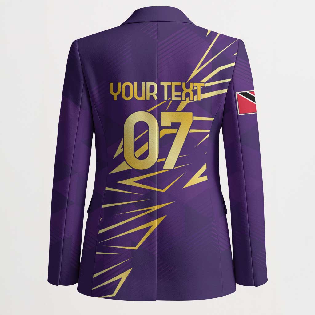 Trinbago Cricket Custom Blazer TKR Quadruple Champion - Wonder Print Shop