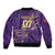 Trinbago Cricket Custom Bomber Jacket TKR Quadruple Champion - Wonder Print Shop