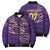 Trinbago Cricket Custom Bomber Puffer Jacket TKR Quadruple Champion - Wonder Print Shop
