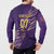 Trinbago Cricket Custom Button Sweatshirt TKR Quadruple Champion - Wonder Print Shop