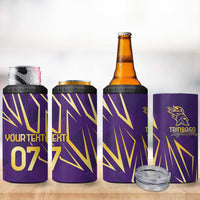 Trinbago Cricket Custom 4 in 1 Can Cooler Tumbler TKR Quadruple Champion - Wonder Print Shop