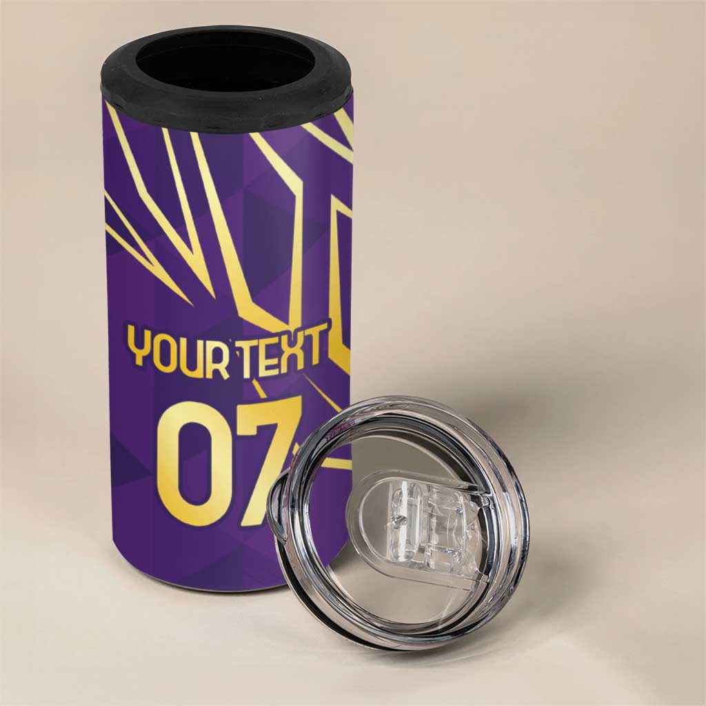 Trinbago Cricket Custom 4 in 1 Can Cooler Tumbler TKR Quadruple Champion - Wonder Print Shop