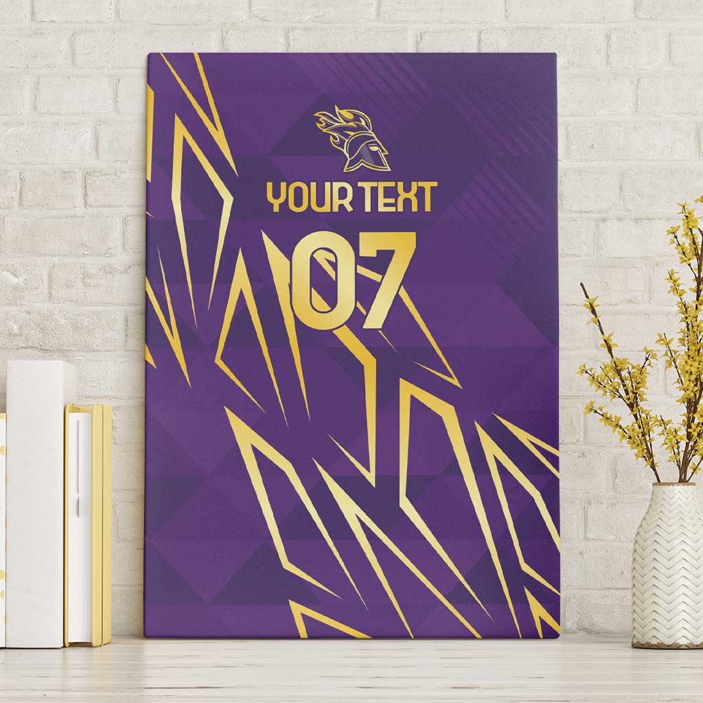 Trinbago Cricket Custom Canvas Wall Art TKR Quadruple Champion - Wonder Print Shop