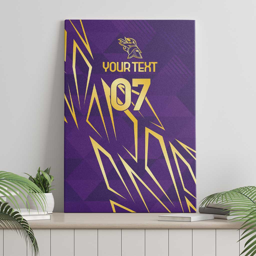Trinbago Cricket Custom Canvas Wall Art TKR Quadruple Champion - Wonder Print Shop
