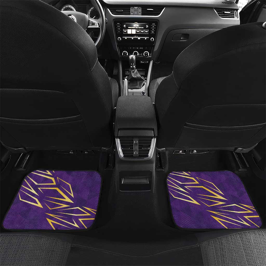 Trinbago Cricket Custom Car Mats TKR Quadruple Champion - Wonder Print Shop