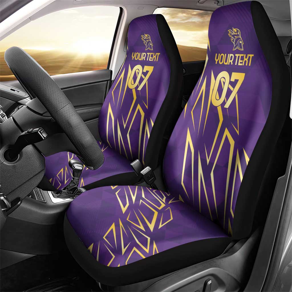 Trinbago Cricket Custom Car Seat Cover TKR Quadruple Champion - Wonder Print Shop