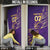 Trinbago Cricket Custom Door Cover TKR Quadruple Champion - Wonder Print Shop