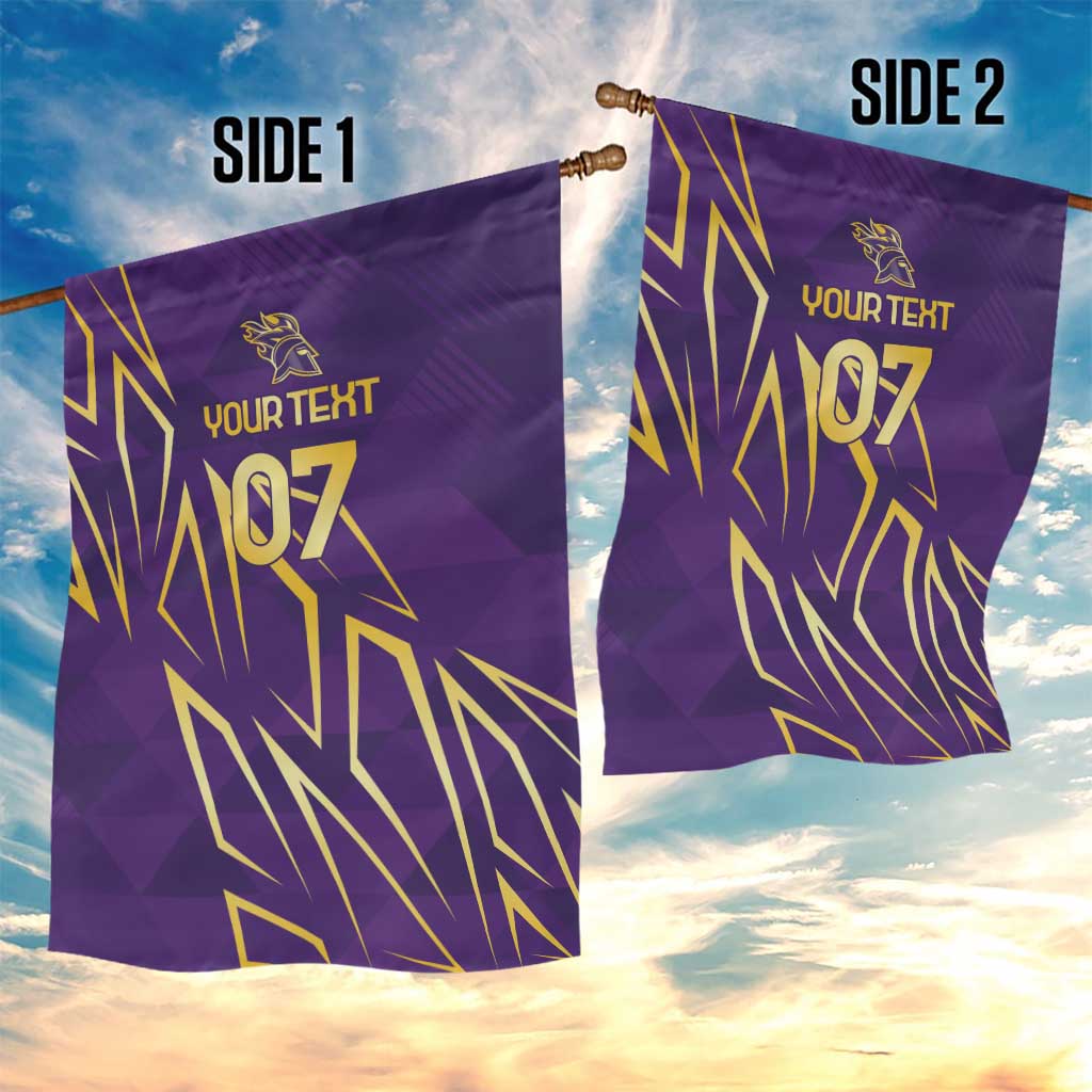 Trinbago Cricket Custom Garden Flag TKR Quadruple Champion - Wonder Print Shop