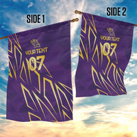 Trinbago Cricket Custom Garden Flag TKR Quadruple Champion - Wonder Print Shop